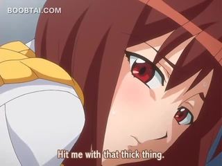 Cute anime school lover tasting and fucking dick