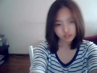 Coreana damisela en web cámara