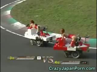 Roliga japanska x topplista klämma race!